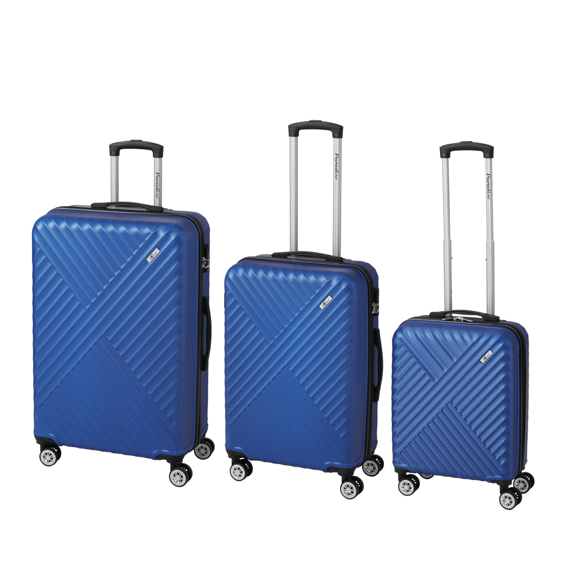 KINGSTON 3-tlg. Kofferset - blau