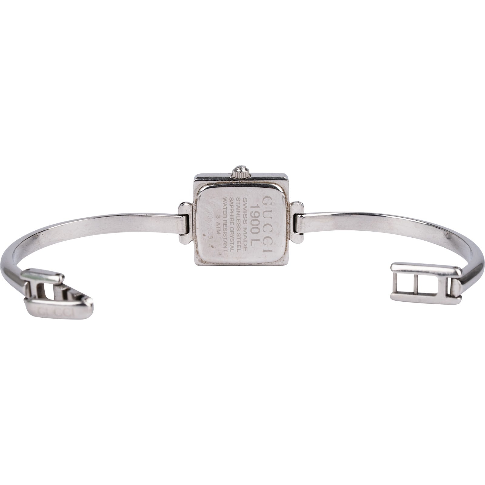 Gucci Silver Tone 1900L Damenuhr