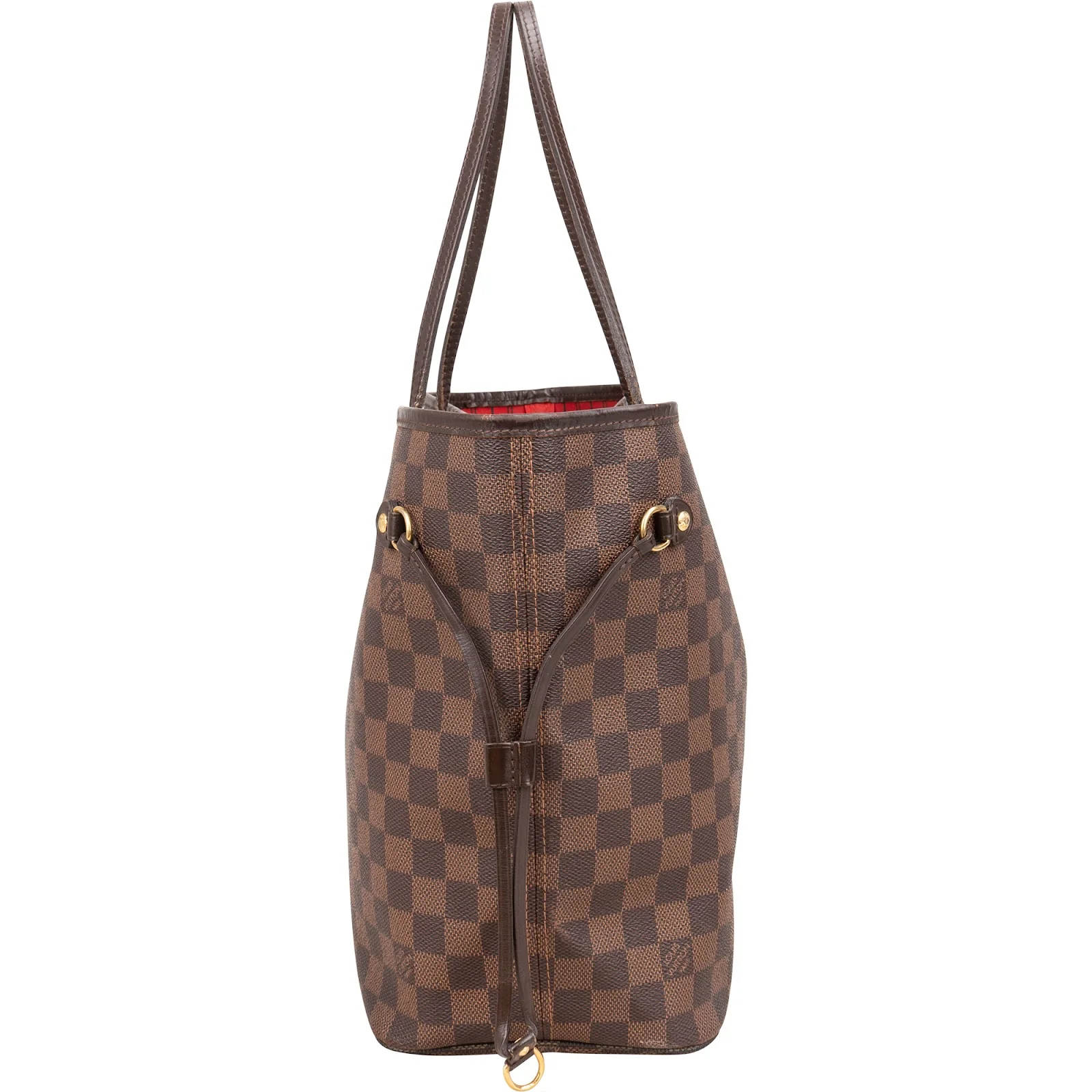 Louis Vuitton Monogram Damier Ebene Neverfull MM Shopper