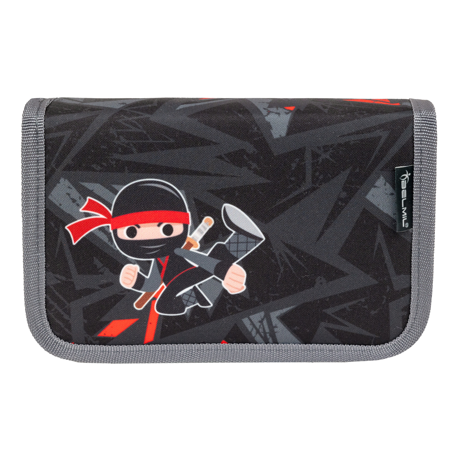 Compact ergonomisches Schulranzenset 4tlg. - Ninja