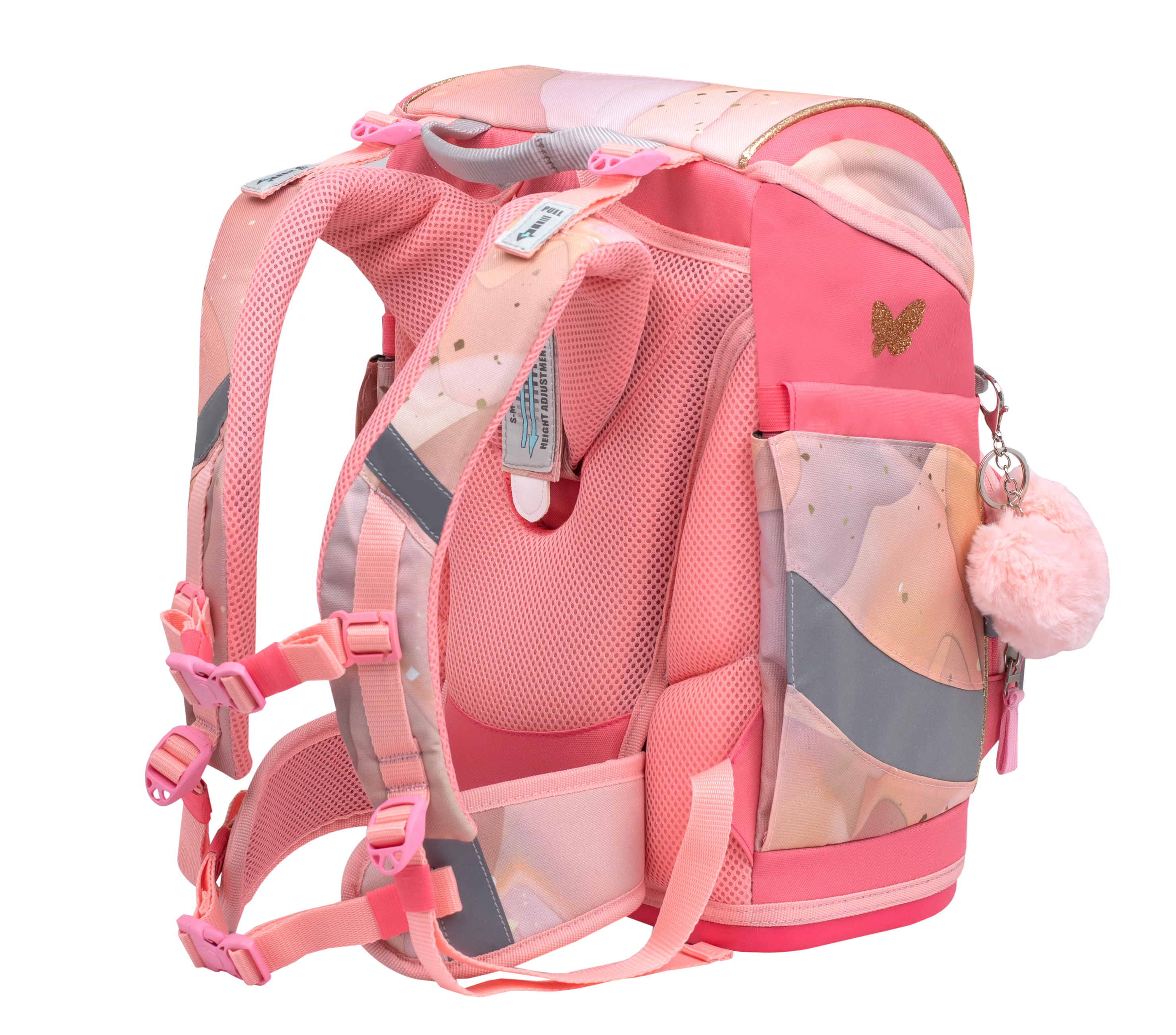 5-częściowy zestaw saszetek Smarty z 6 naszywkami - Marble