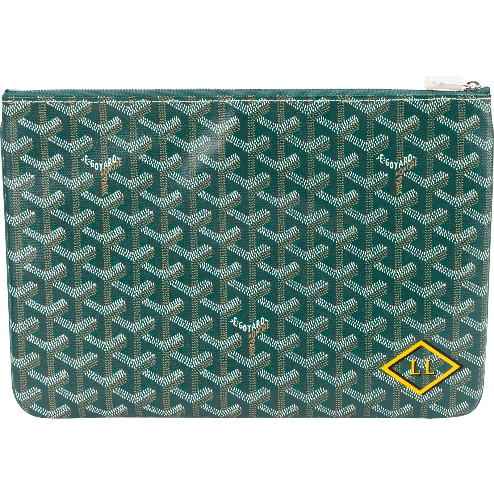 Goyard Goyardine Monogram Senat MM Clutch