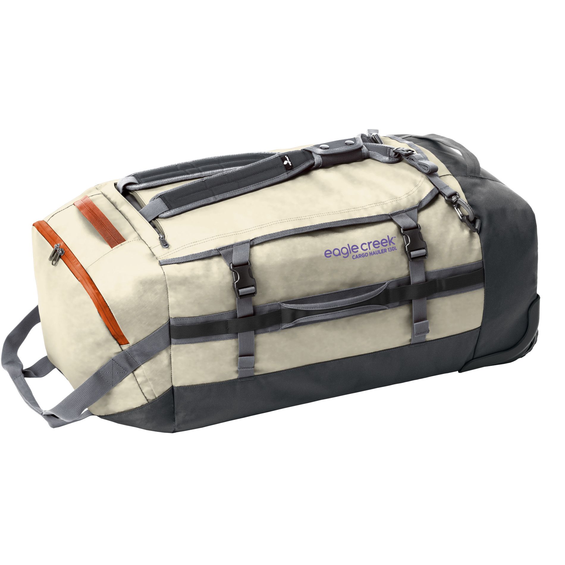 Torba podróżna Cargo Hauler na kółkach 130 l – srebrna / Rising Sun