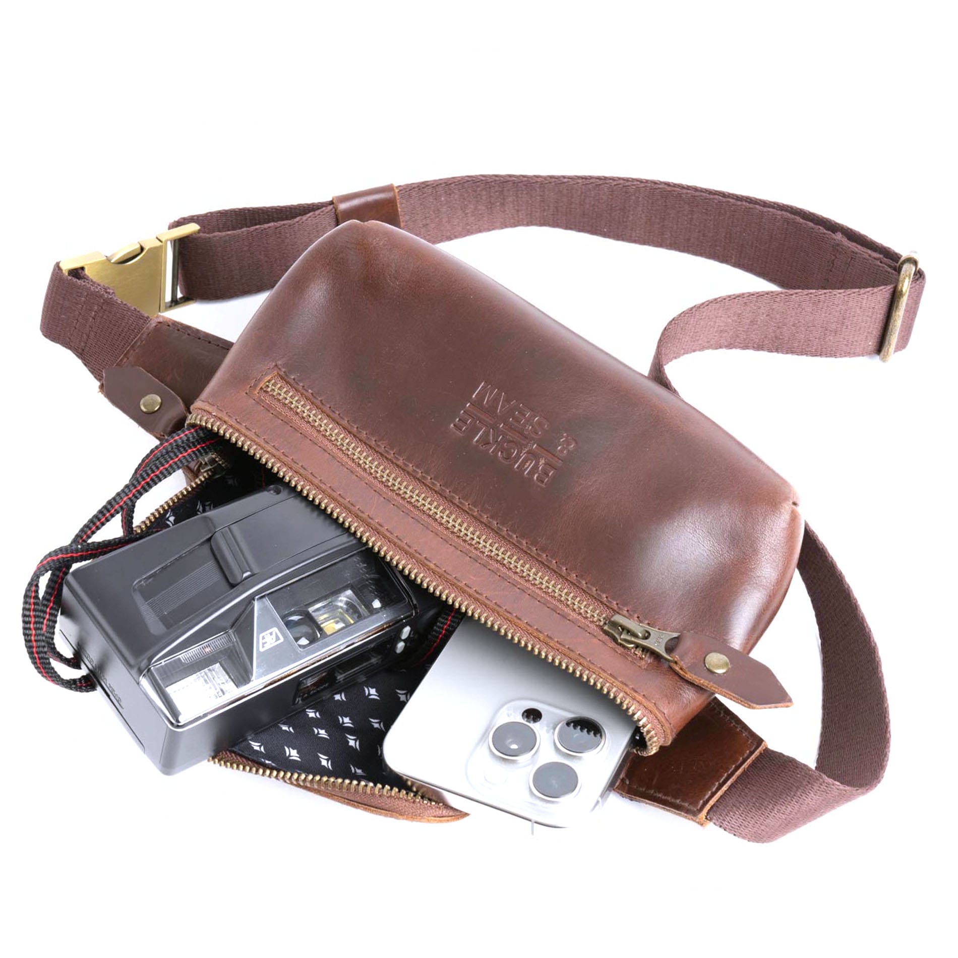 Hip Bag Dash - Crazy Horse BROWN