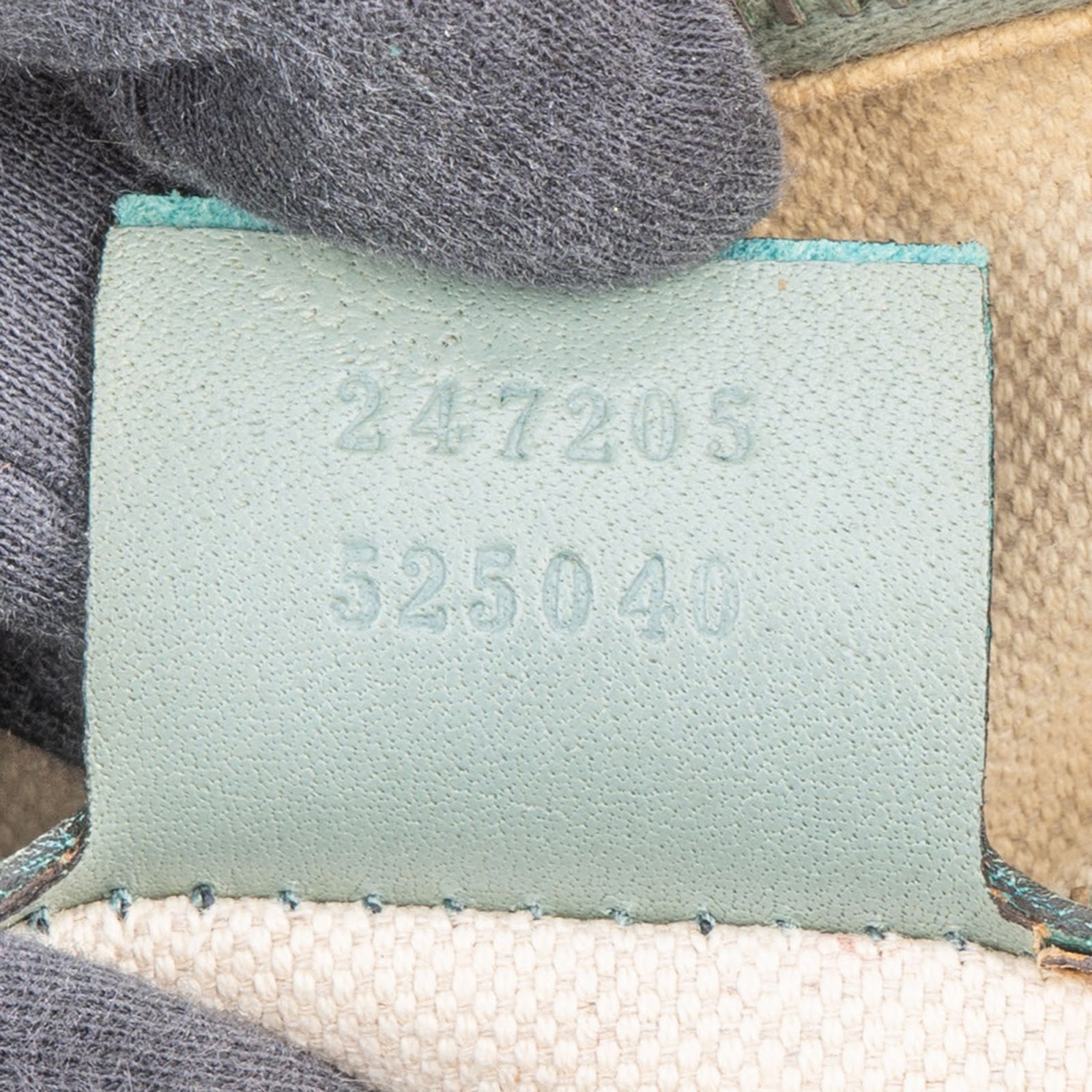 Gucci - Monogram GG Web Boston Bag