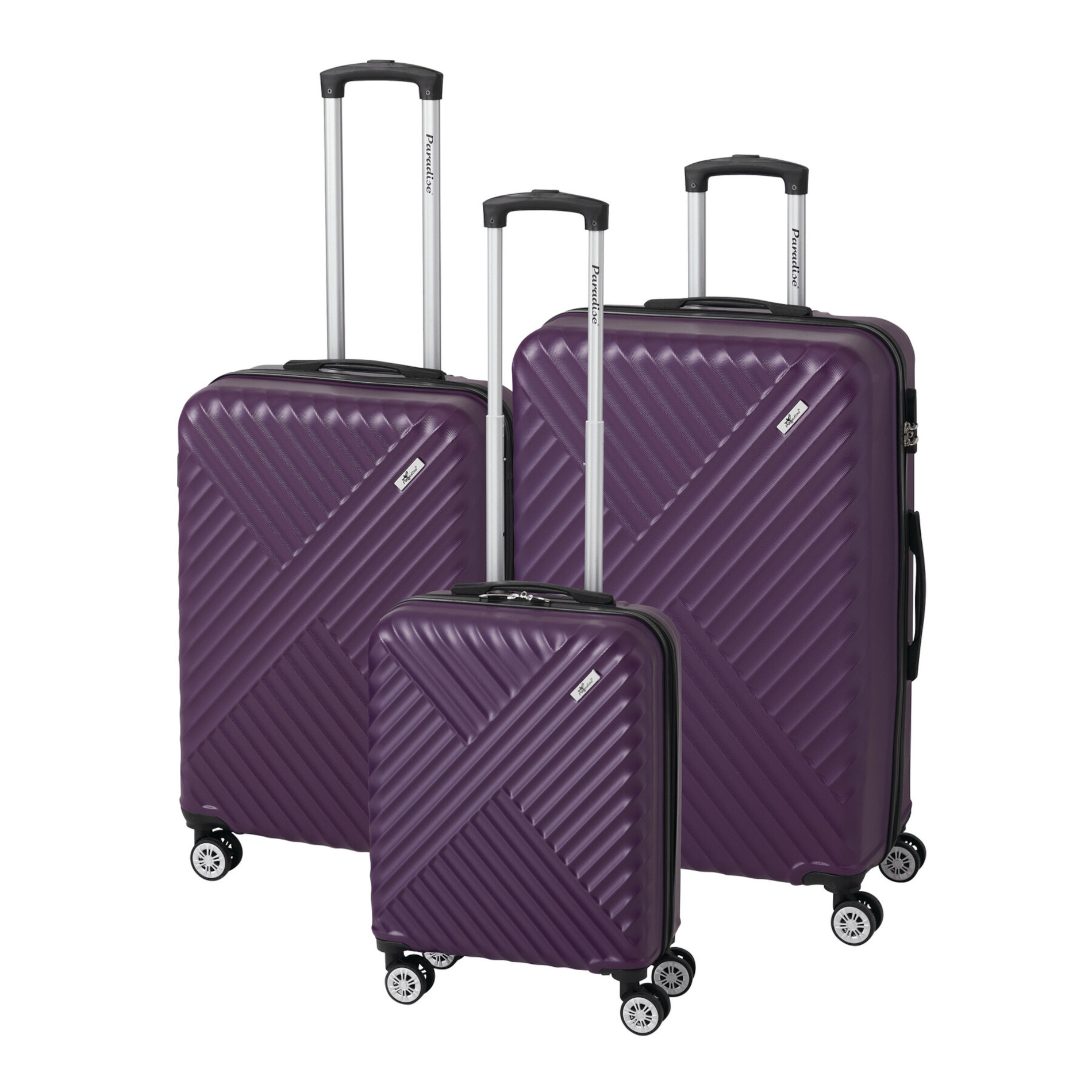 KINGSTON 3-tlg. Kofferset - lila