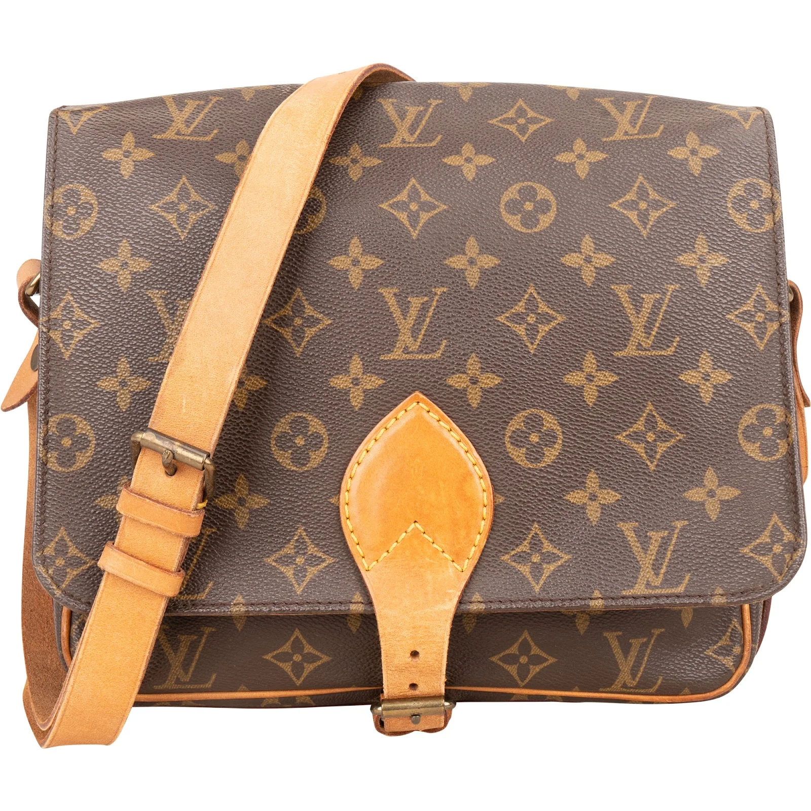 Louis Vuitton Monogram Canvas Cartouchiere GM Crossbody Bag