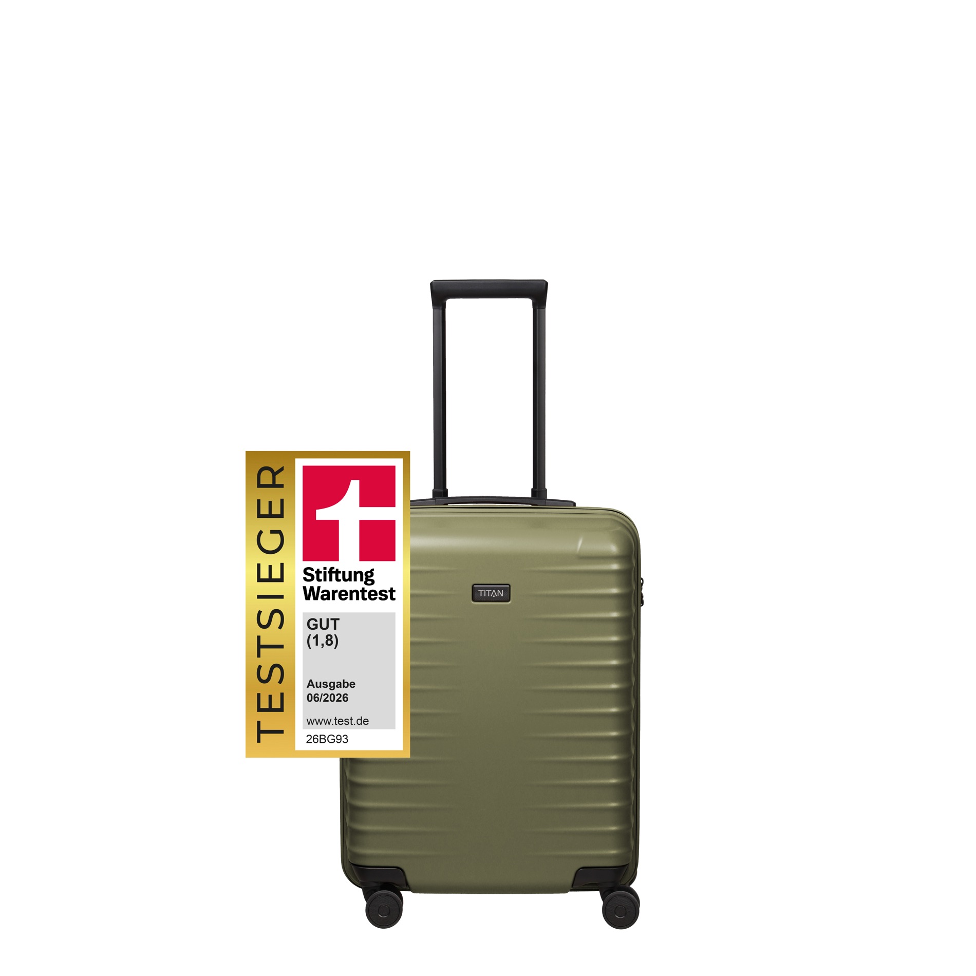 UPGRADE Bagaż podręczny S20 (55 cm) – zielony las