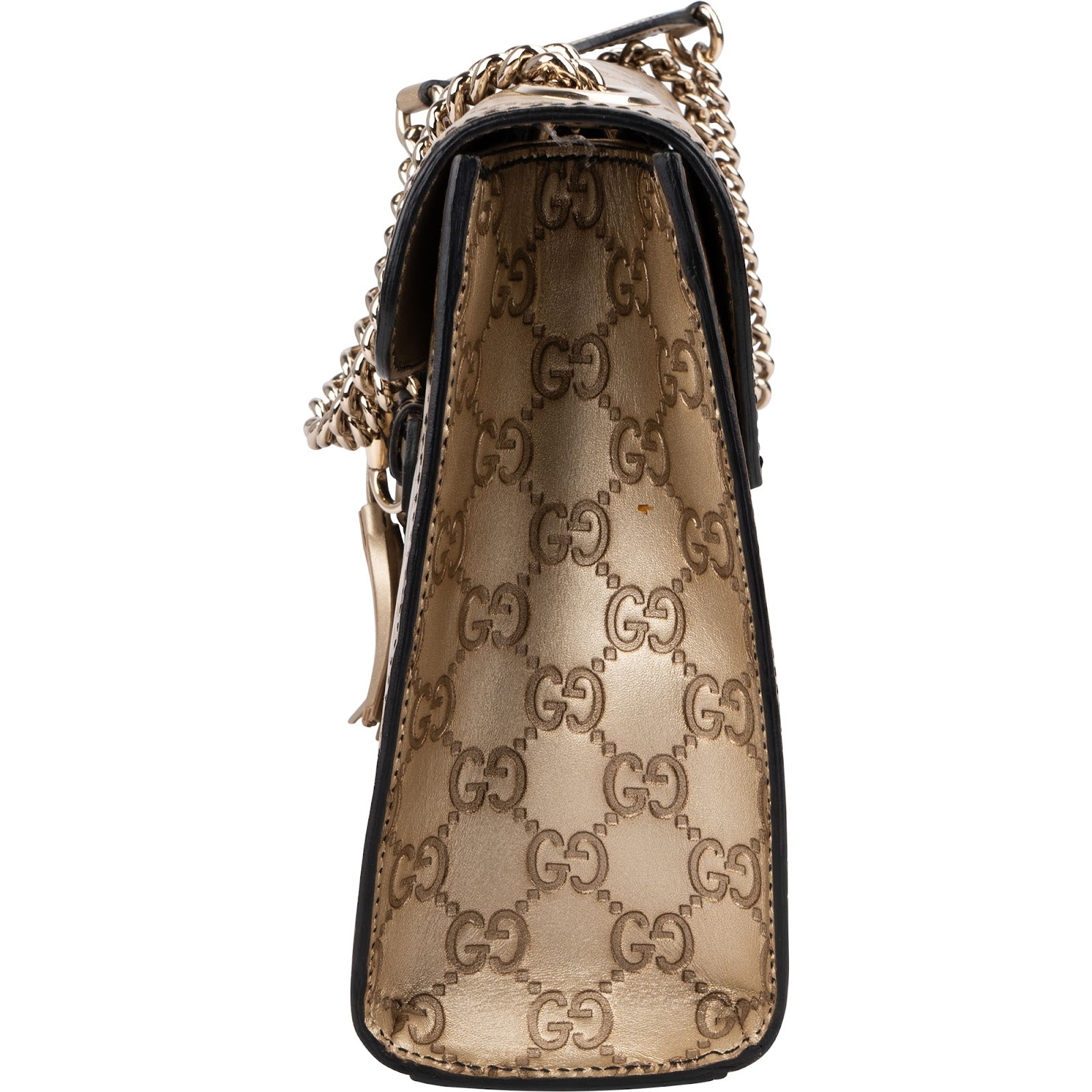 Gucci Guccissima Leather Emily Chain Shoulder Bag