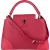 Louis Vuitton Limited Pink Taurillon Capucines MM Handbag