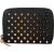 Christian Louboutin Calfskin Panettone Spikes Mini Wallet