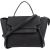 Céline Black Leather Grained Calfskin Belt Handbag