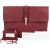 Balenciaga Pebbled Leather Toggle Clutch