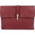 Balenciaga Pebbled Leather Toggle Clutch