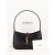Saint Laurent Black Leather 5 à 7 Mini Hobo Handbag