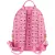 MCM Monogram Visetos Pink Stark Studded Backpack