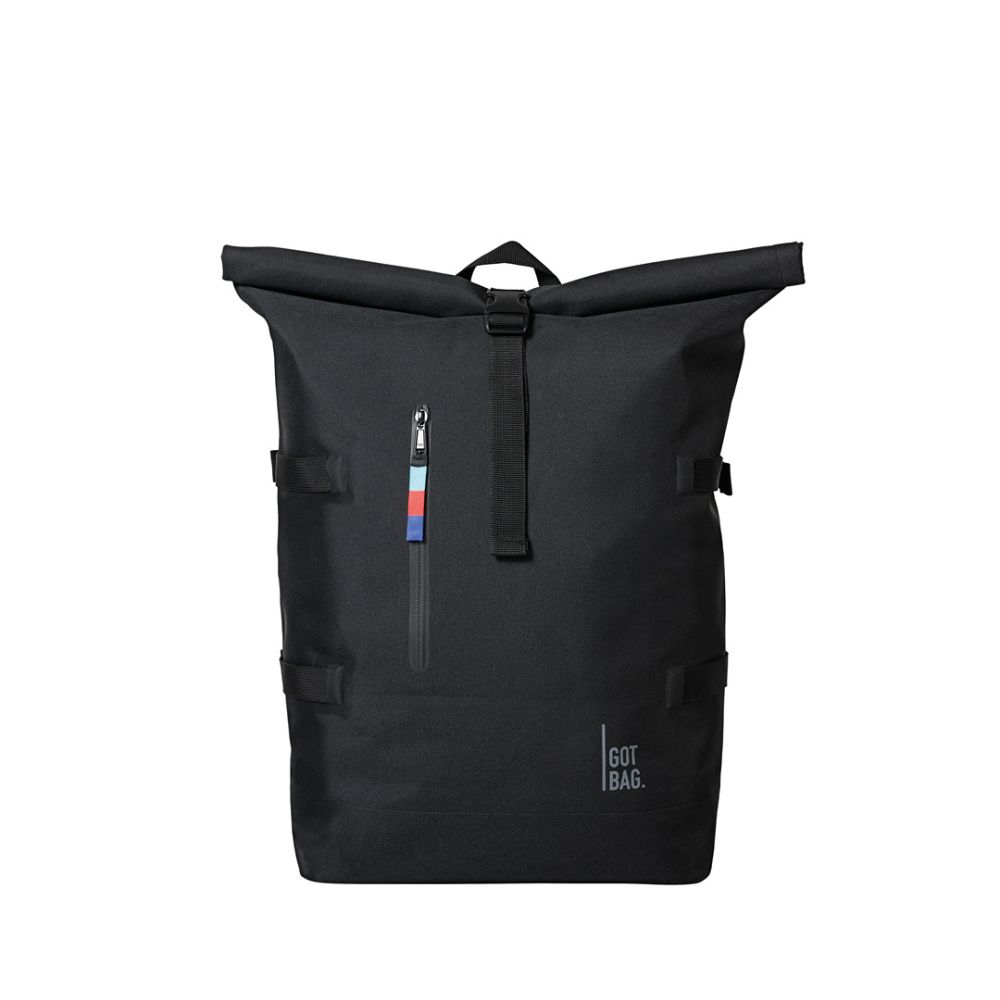 Backpack Rolltop 15 inch L 30 Liter - Black [FEL]