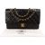 Chanel Quilted Lambskin 24K Gold Medium Double Flap Shoulder Bag