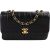 Chanel Vertical Quilted Lambskin 24K Gold Single Flap Crossbody Bag