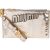 Miu Miu Metallic Leather Emblem Pouch Bag