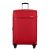 BASE BREEZE Trolley XL (81 cm) erweiterbar - BLACK - RED [1726]