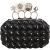 Alexander McQueen Woven Leather Knuckle Duster Small Clutch