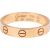 Cartier Au 750 Gold LOVE Wedding Band Ring (#52)