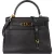 Hermès Noir Togo Leather Kelly 28 Handbag
