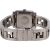 Fendi Silver Tone Classico Quadro Square 6000L Watch