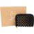 Christian Louboutin Calfskin Panettone Spikes Mini Wallet