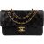 Chanel Quilted Lambskin 24K Gold Small Double Flap Shoulder Bag