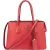 Prada Red Saffiano Leather Turnlock Double Handbag