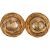 Chanel Vintage CC Pearl 1994 Clip-On Earrings
