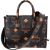 MCM Monogram Aren Mini Tote in Visetos Handbag