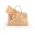 Prada Saffiano Leather Perforated Fori Tote Handbag