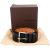 Louis Vuitton Black Perforated Leather Ceinture Belt (90 / 36)