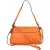 Chloé Orange Leather Elsie Turnlock Shoulder Bag