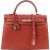 Hermès Epsom Leather Kelly Palladium 35 Sellier Handbag