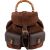 Gucci Suede and Leather Bamboo Backpack
