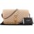 Saint Laurent Chevron Raffia Matelassé Envelope Crossbody Bag