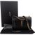 Saint Laurent Black Leather Sunset Medium Crossbody Bag