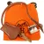 Hermès Brun Epsom Leather Clochette + Golden Padlock Schloss