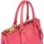 Prada Pink Leather Galleria Double Zip Tote Handbag