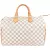 Louis Vuitton Monogram Damier Azur Canvas Speedy 35 Boston Bag