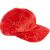 Gucci Red Samt GG Velvet Baseball Cap (S)