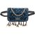 Prada Multicolor Embroidered Denim Cahier Belt Crossbody Bag