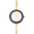 Gucci Gold Tone Bezel Bangle 1100L Women Watch