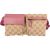 Gucci Monogram GG Pink Belt Crossbody Bag
