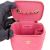 Chanel Pink Caviar Leather Mini Vanity Crossbody Bag
