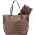 Louis Vuitton Monogram Damier Ebene Neverfull MM Shopper